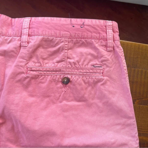 Short Bermuda 36us 46fr 100% cotton Faconnable pink - Picture 6 of 6